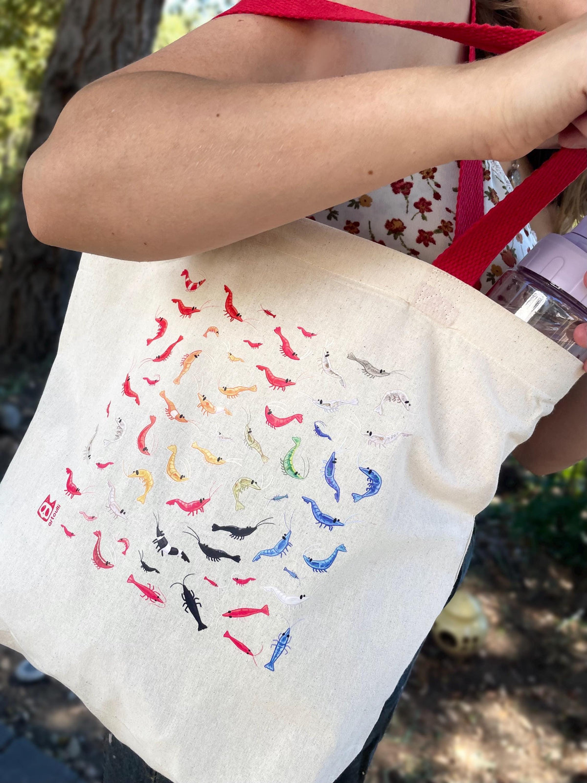 Shrimp Tote Bag