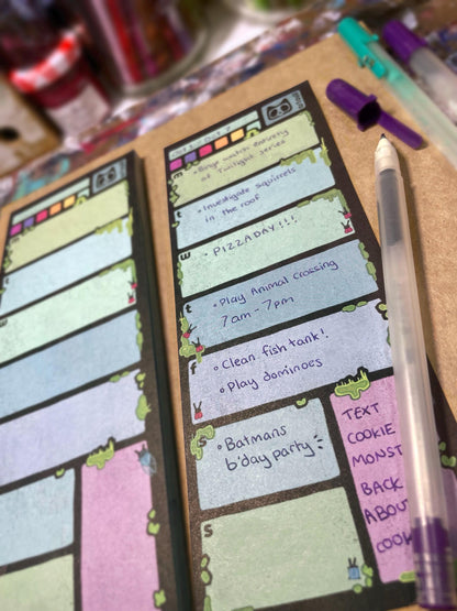 Week Planner Notepad