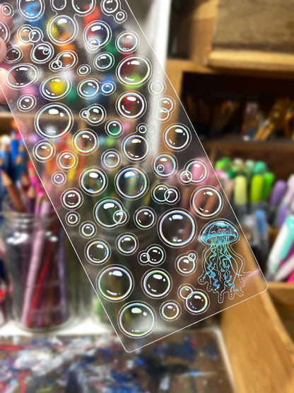 Bubbles Sticker Sheet