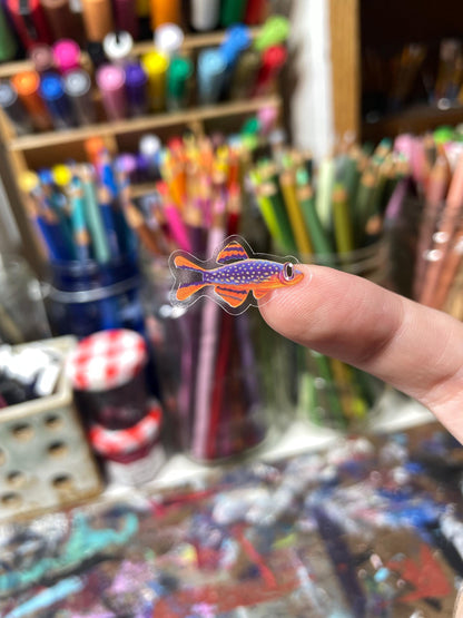 Nano Fish Sticker Sheet