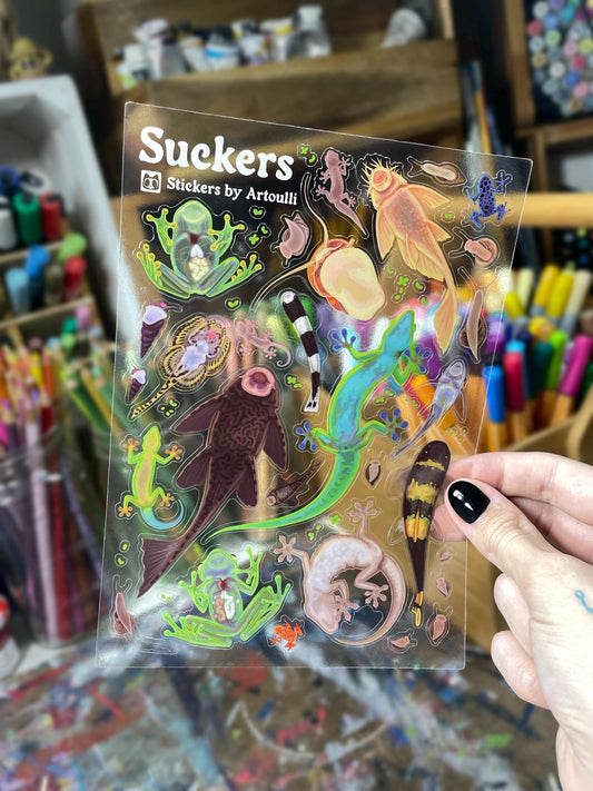 Suckers! Sticker Sheet