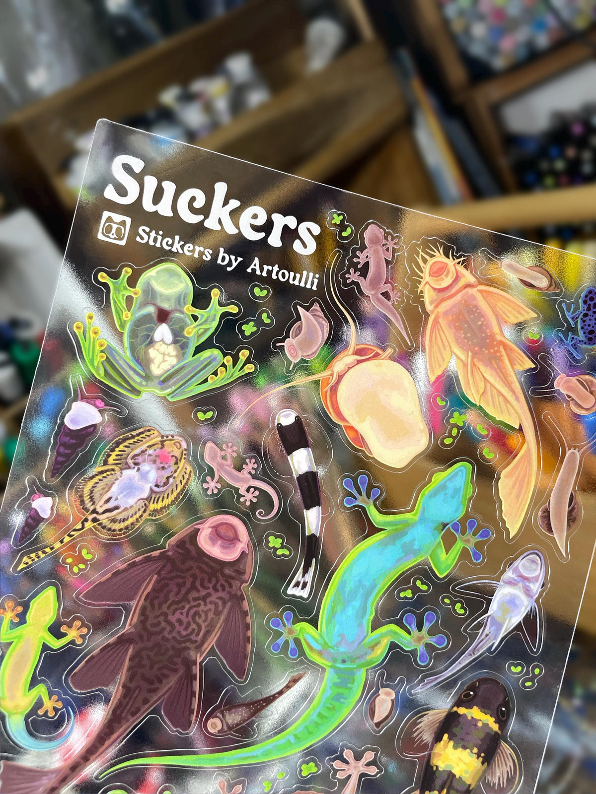Suckers! Sticker Sheet